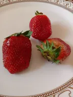 Eating strawberry with friends! thumbnail