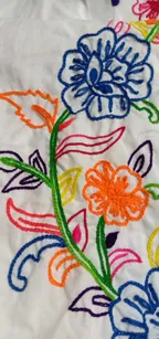 Hand made embroidery on clothes is in our cultural part. thumbnail